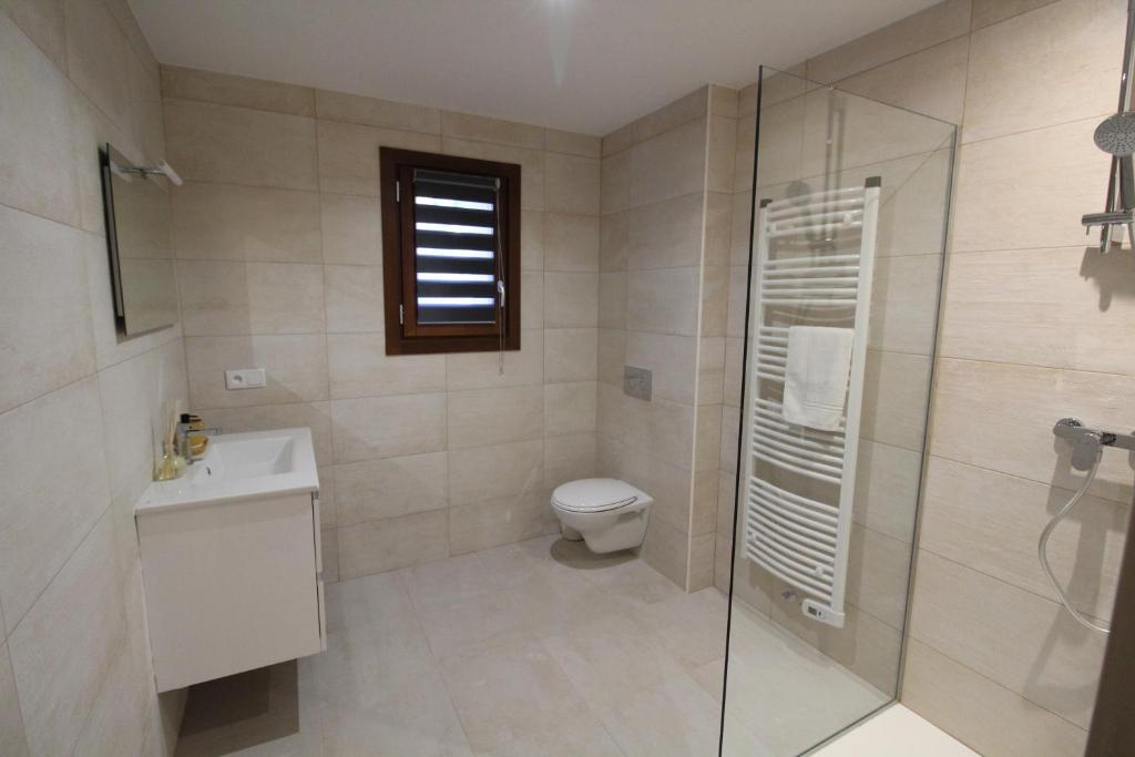 Koupelna v ubytování Les lofts M
