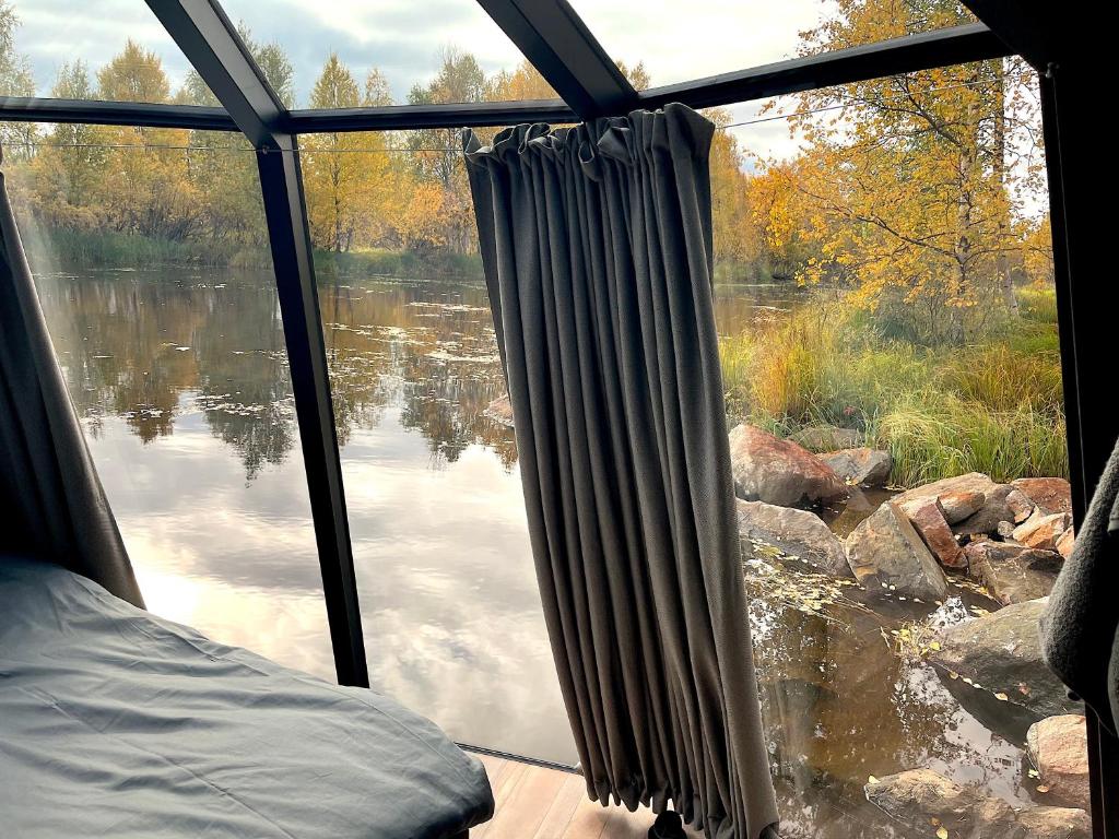 Příroda nedaleko luxury tent