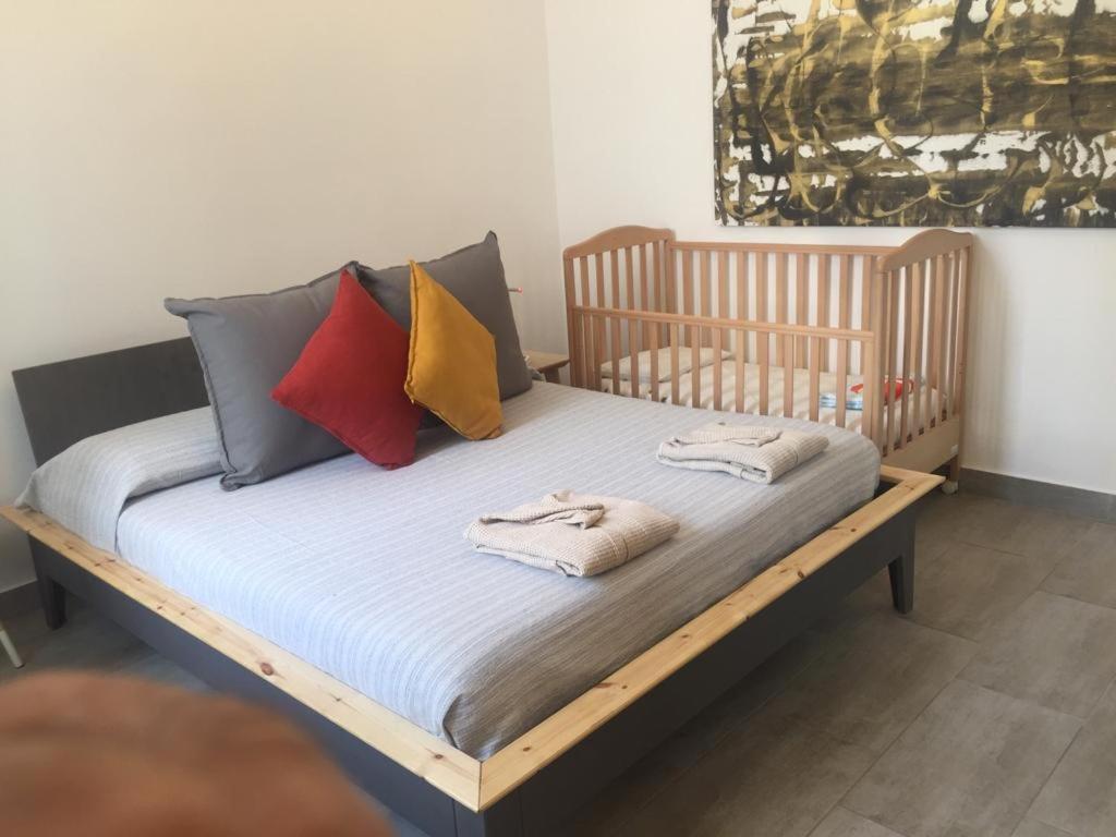 Postel nebo postele na pokoji v ubytování Casitta