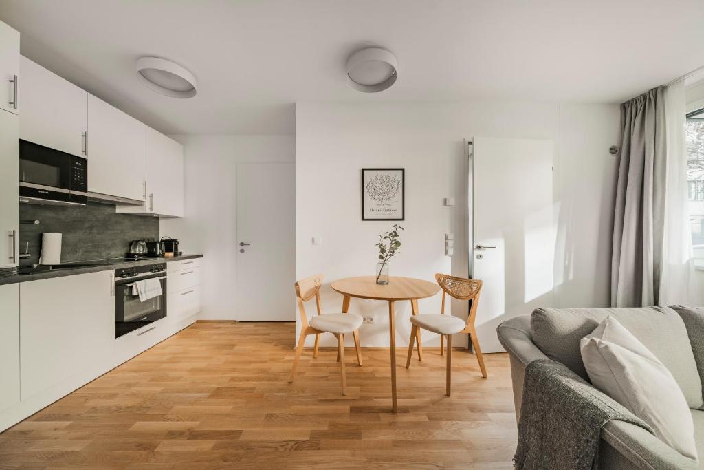 Kuchnia lub aneks kuchenny w obiekcie Arbio I Liv's Place Lux Apartments