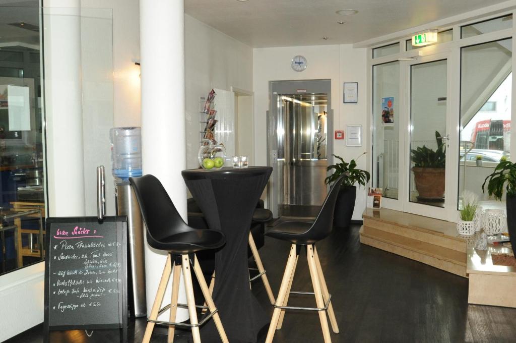 Posezení v ubytování hogh Hotel Heilbronn