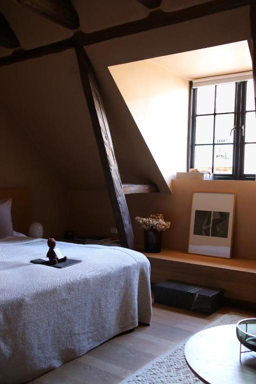 Postel nebo postele na pokoji v ubytování Audo Copenhagen