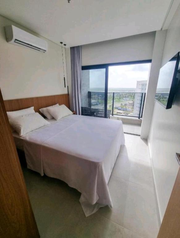 Postel nebo postele na pokoji v ubytování Salinas Premium Resort