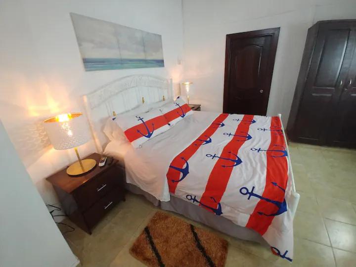 Postel nebo postele na pokoji v ubytování Dominican Suite 2, Increíble apto. cama king (DS2)