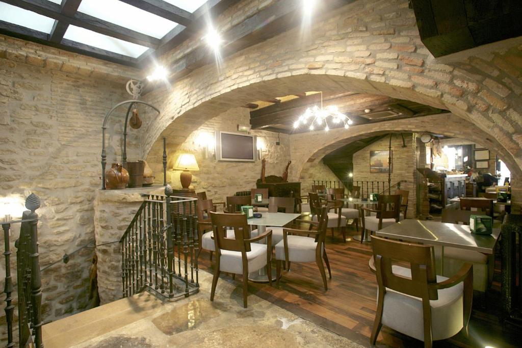 Posezení v ubytování Hotel Rural Bidean