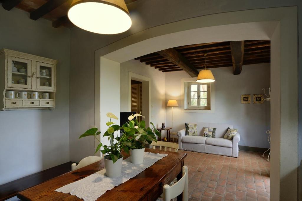 Posezení v ubytování Borgo Casalvento