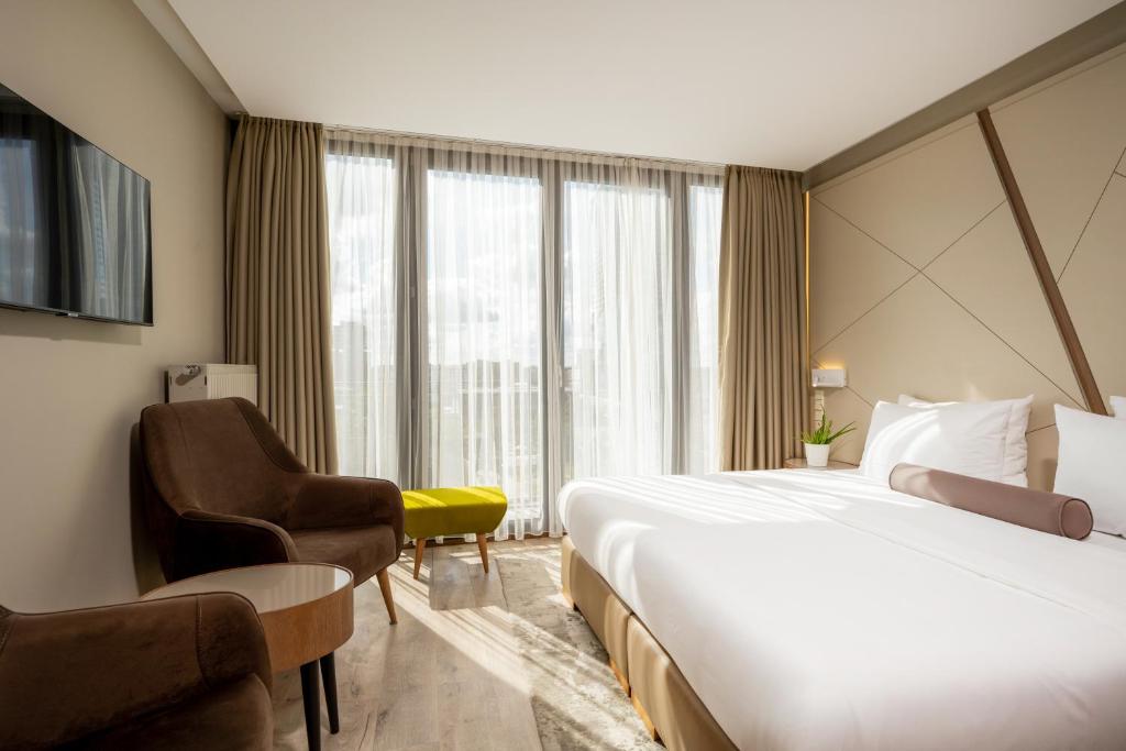 Postel nebo postele na pokoji v ubytování Hotel Klassik Berlin