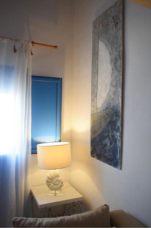 Postel nebo postele na pokoji v ubytování Isla de Tabarca: Casa Trinacria