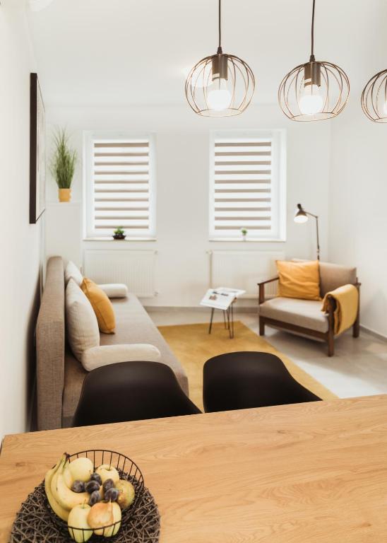 Posezení v ubytování Major11 apartman - Zsolnay negyed