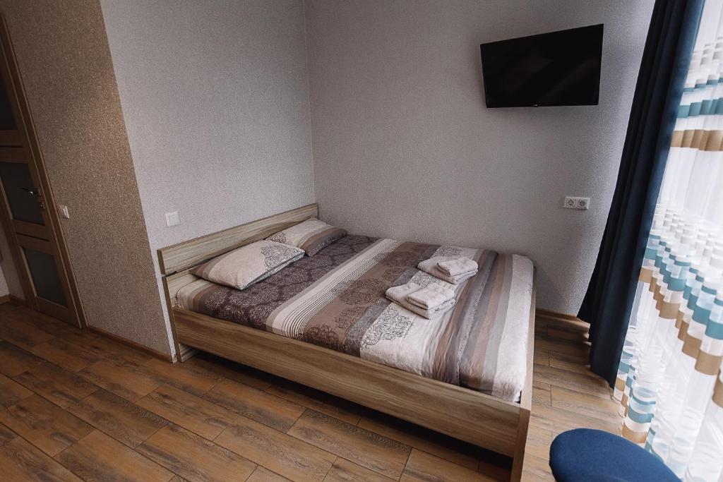 Postel nebo postele na pokoji v ubytování Brooklyn 2