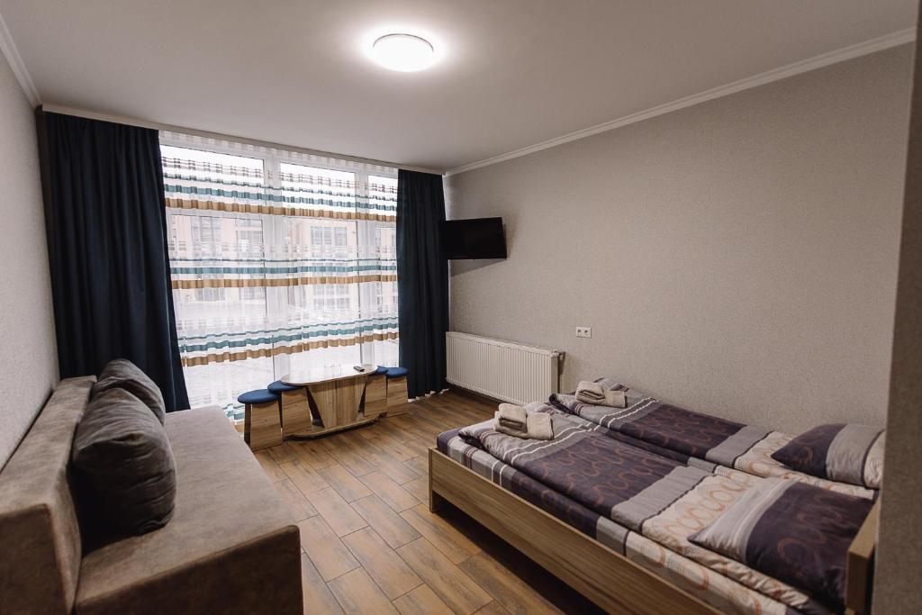 Postel nebo postele na pokoji v ubytování Brooklyn 2