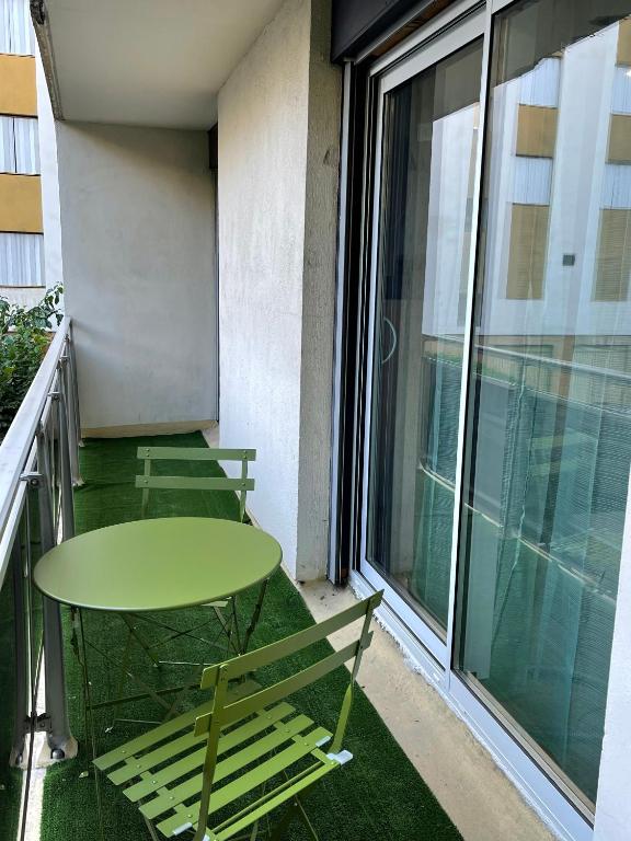 Balkón alebo terasa v ubytovaní L’Oradou - Neuf - Tout équipé - Parking - Wifi