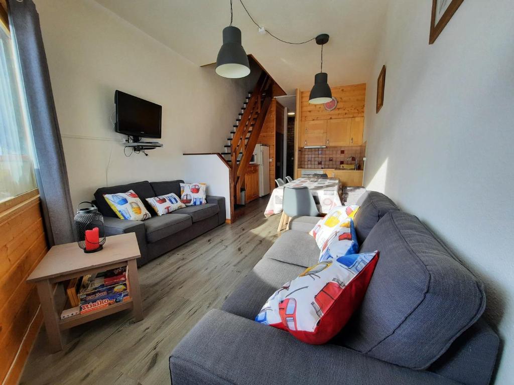 Zona d'estar a Appartement Les Menuires, 4 pièces, 8 personnes - FR-1-452-21