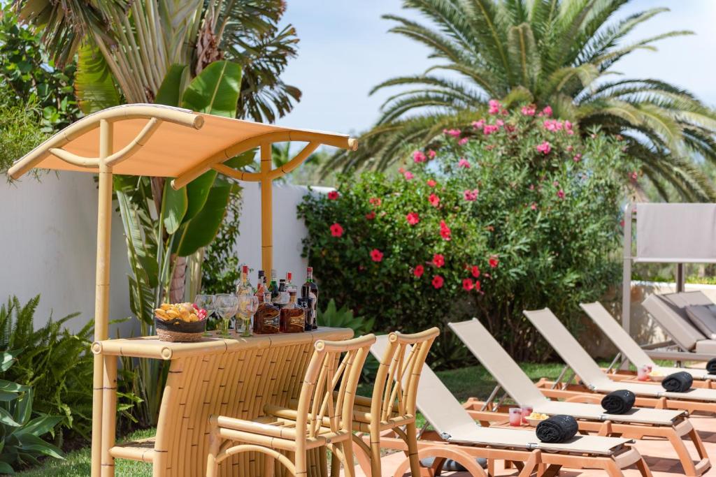 Zahrada ubytování KARAT Villa Atlantida