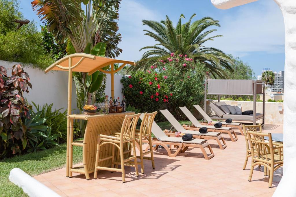 Zahrada ubytování KARAT Villa Atlantida