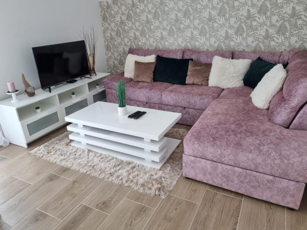 Prostor za sedenje u objektu Apartmani Ćirić Divčibare