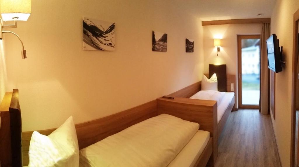 Posteľ alebo postele v izbe v ubytovaní Apart Viva Ischgl