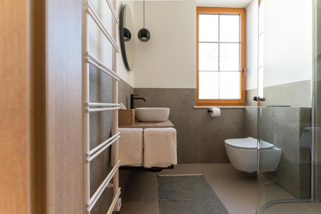 Koupelna v ubytování Vila De Casa