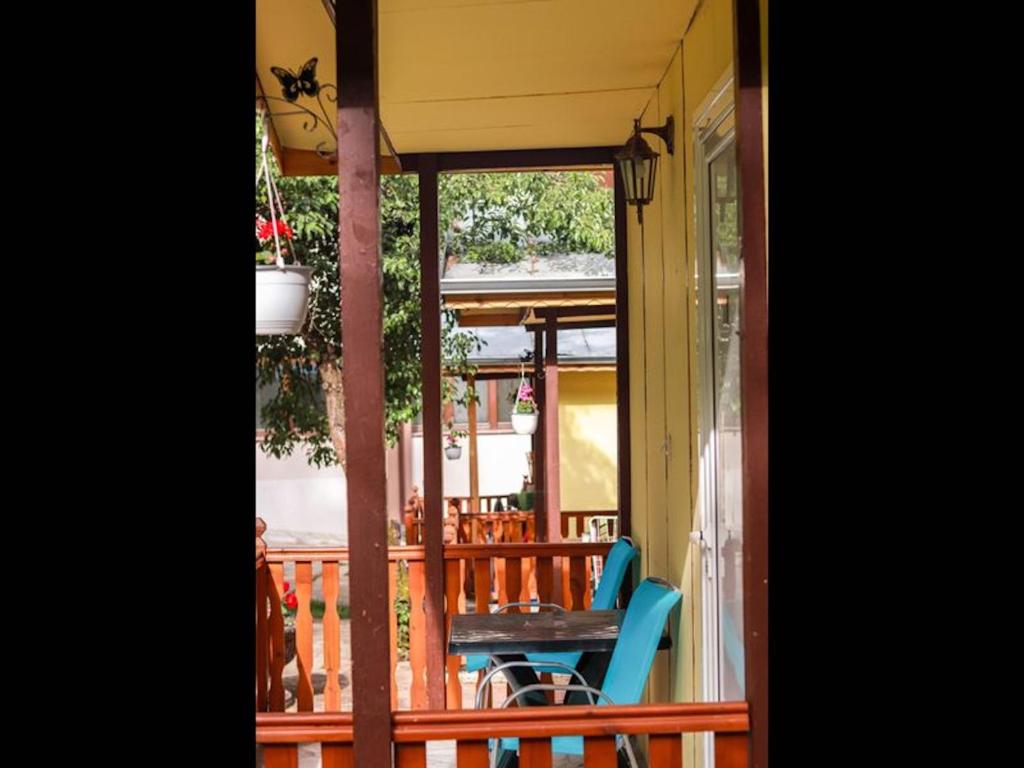 23 persons Bungalow in nice complex for familyにあるバルコニーまたはテラス