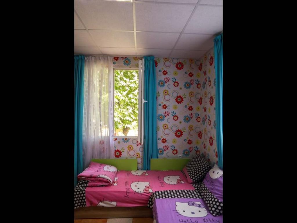 23 persons Bungalow in nice complex for familyにあるベッド