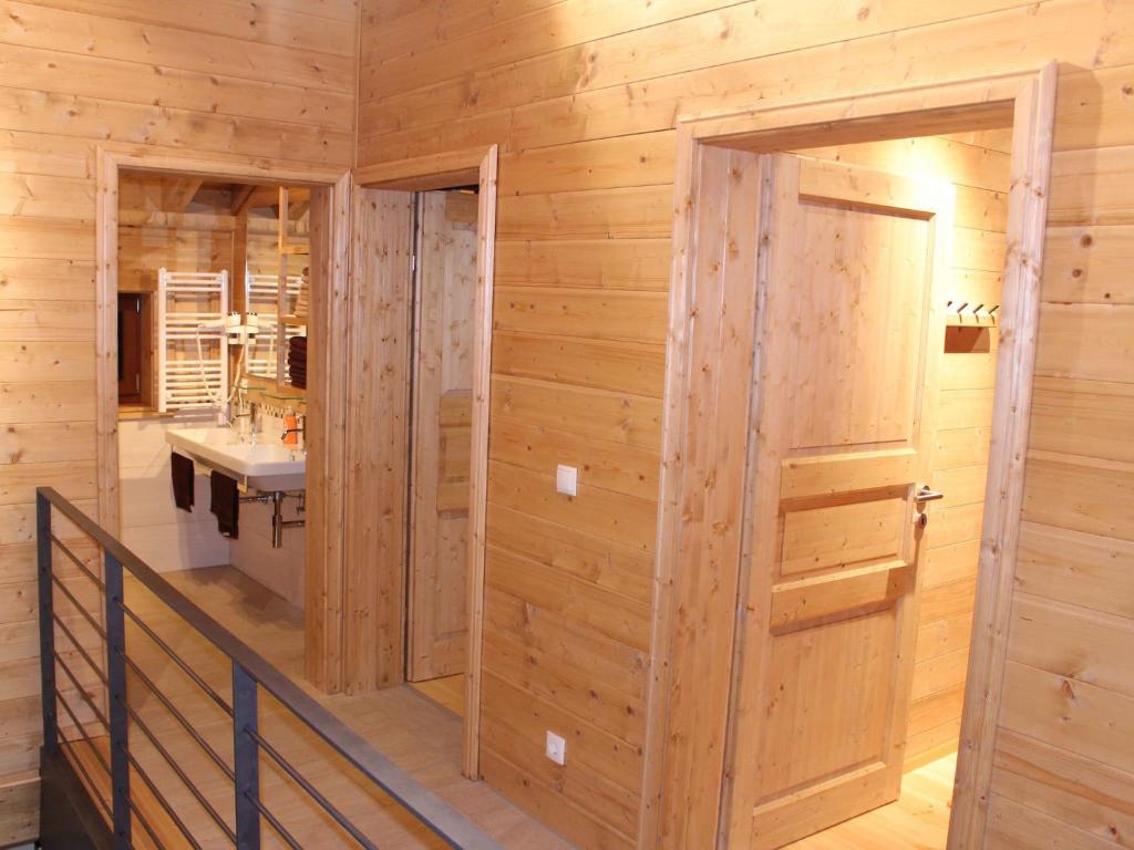 Koupelna v ubytování Feriendorf X-Alp Lodges Ötztal