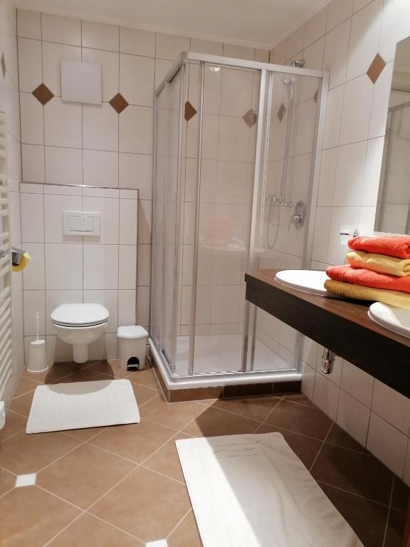 Kúpeľňa v ubytovaní Haus zur Mühle