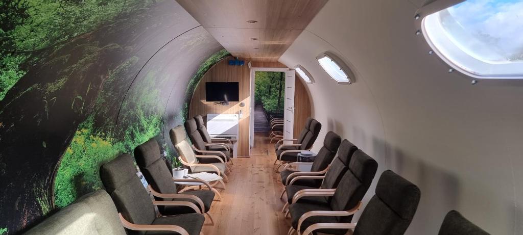 Posezení v ubytování WYDMA Resort Medi & SPA - Normobaria