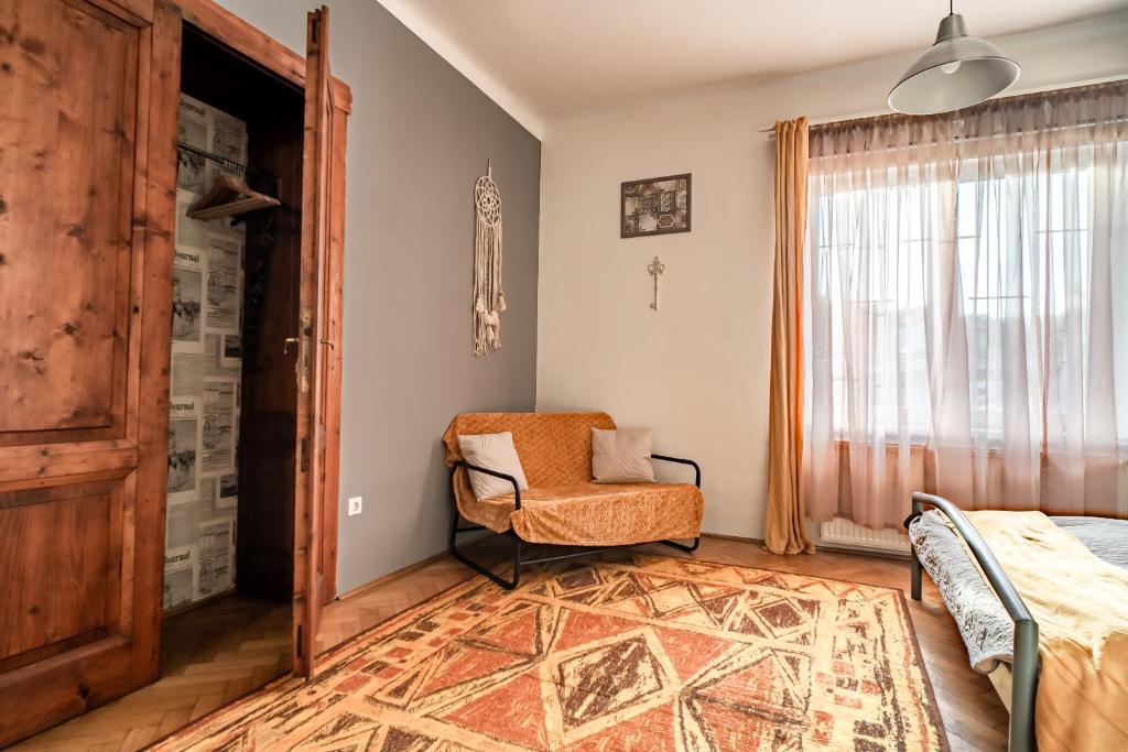 A bed or beds in a room at Colors Apartment