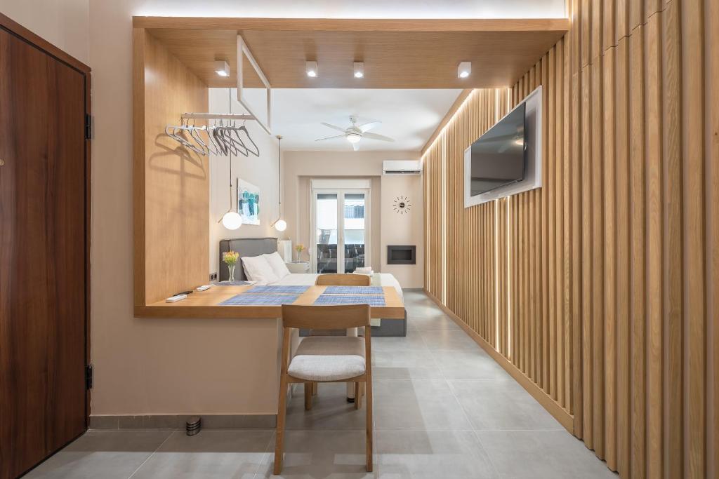 A television and/or entertainment centre at Pale Orb Properties (1)