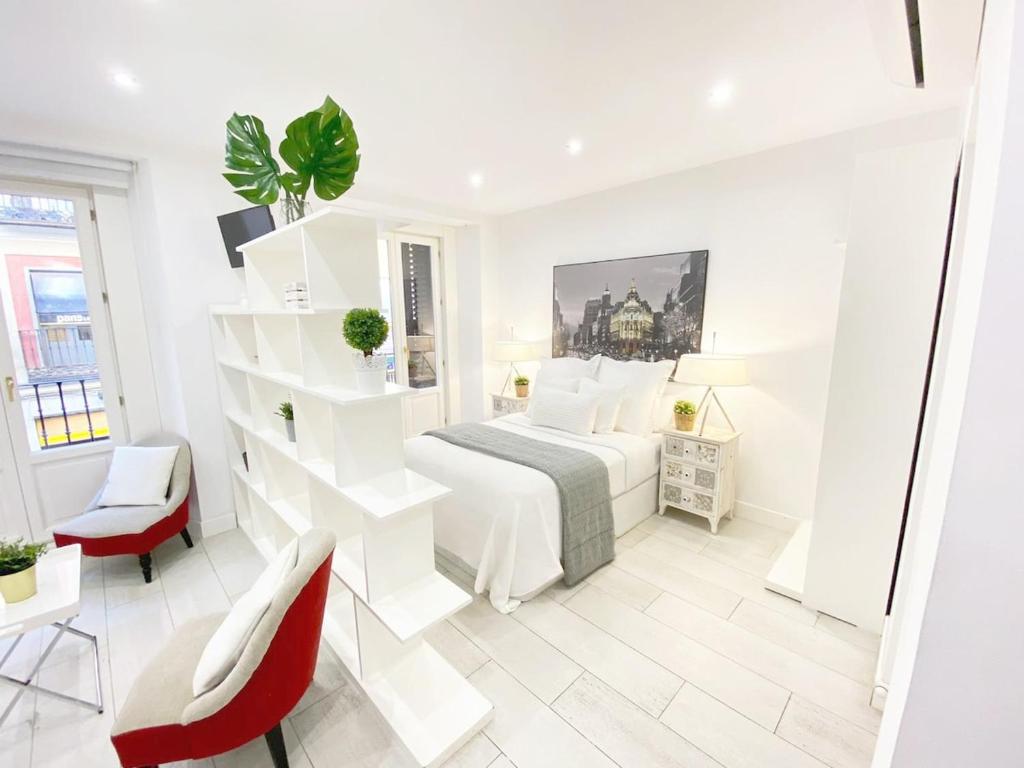 Posezení v ubytování Apartamento Plaza Mayor centrico