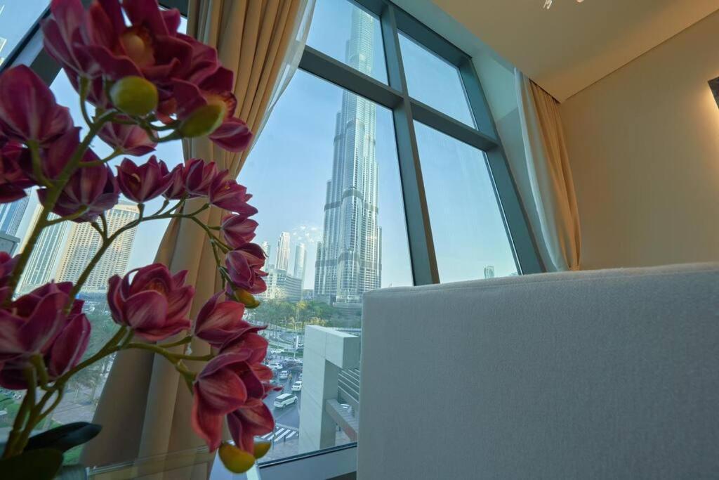 Fotografie z fotogalerie ubytování Magnificent Stunning 3 BR With Burj Khalifa View v Dubaji