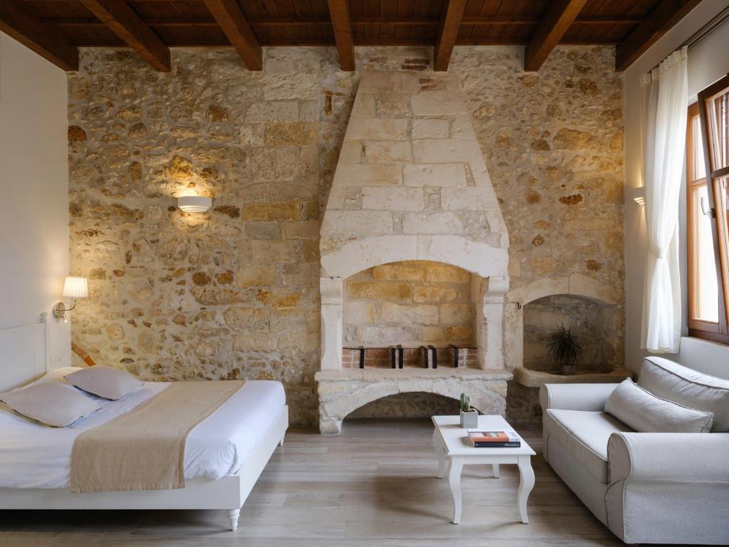 Posezení v ubytování Casa Dei Delfini