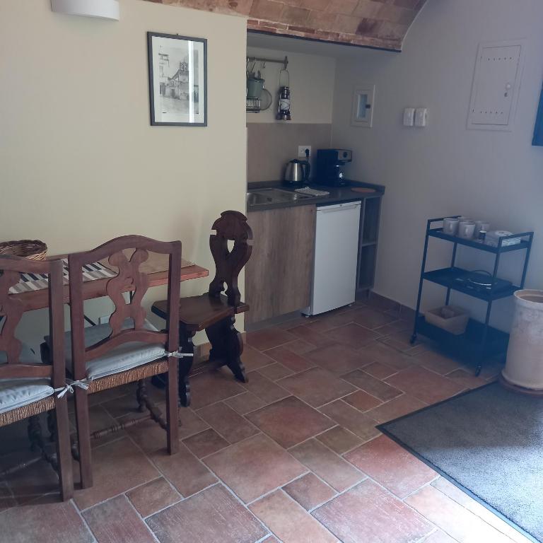 Kuchyň nebo kuchyňský kout v ubytování La Cisterna del Vicinato