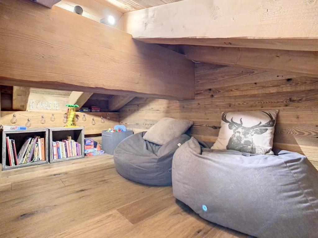 Posezení v ubytování Polaris 1 003 - LUXE & SKI LIFT apartment 6 pers