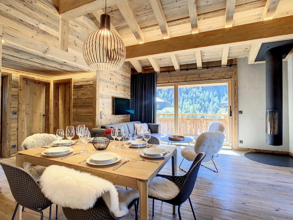 TV a/nebo společenská místnost v ubytování Polaris 1 003 - LUXE & SKI LIFT apartment 6 pers