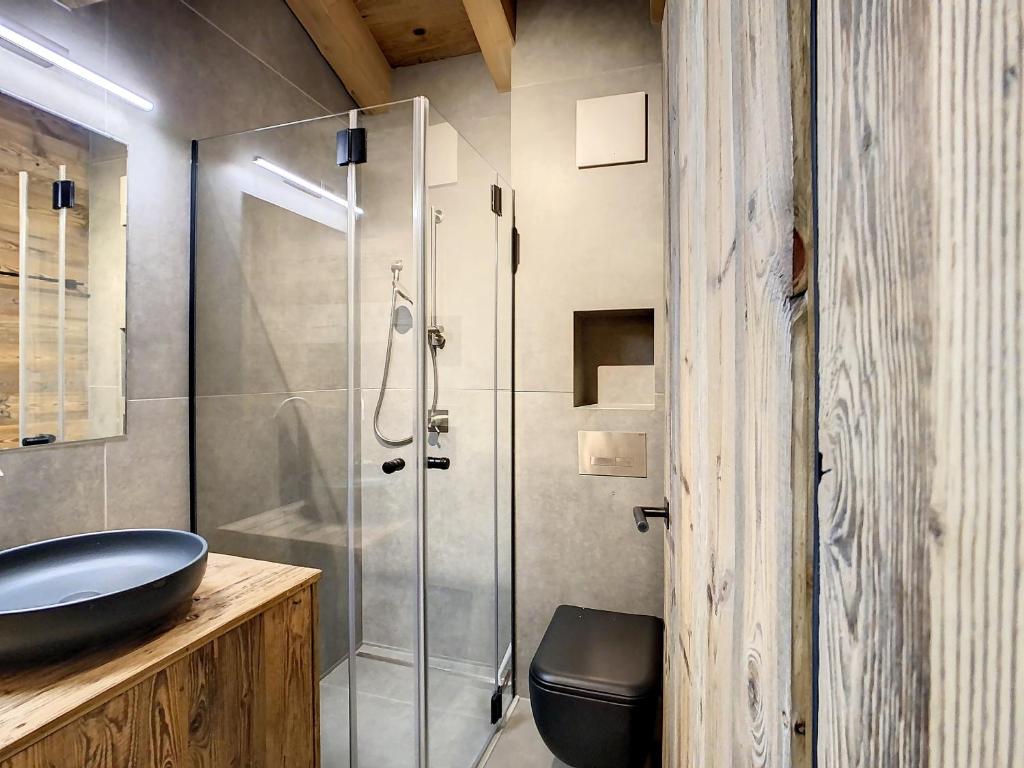 Koupelna v ubytování Polaris 1 003 - LUXE & SKI LIFT apartment 6 pers