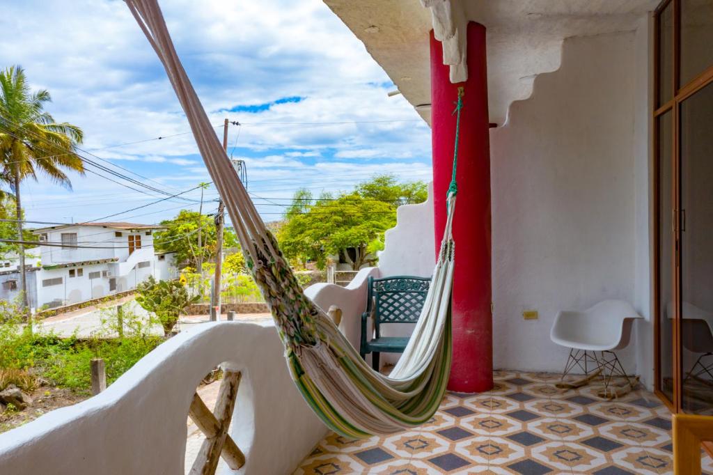 Posezení v ubytování Royal Galápagos Inn