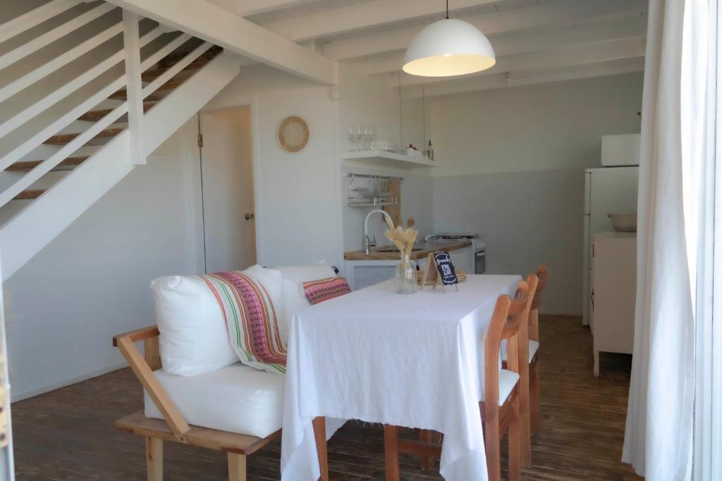 Kuchyň nebo kuchyňský kout v ubytování ALMAR- Punta Rubia, La Pedrera
