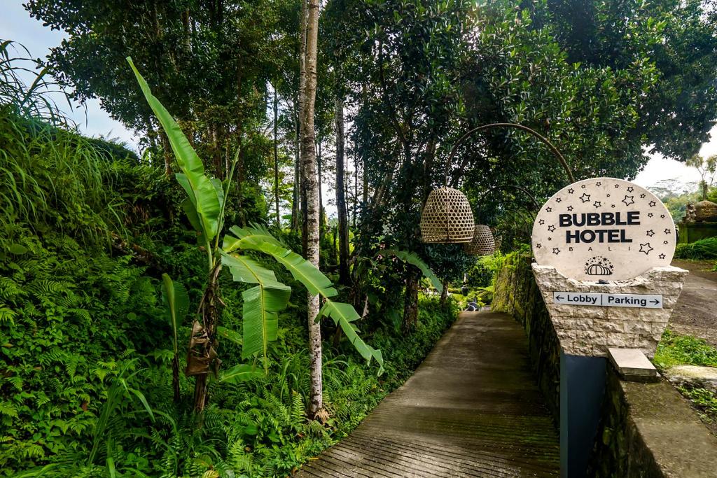 Zahrada ubytování Bubble Hotel Bali Ubud - Adults Only