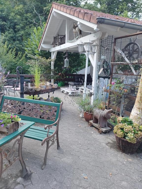 Zahrada ubytování Schmökermühle