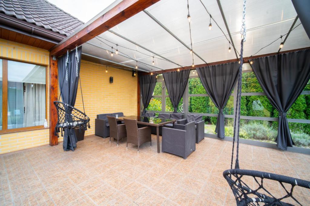 Posedenie v ubytovaní Dom na Mazurach LUNA HAUS