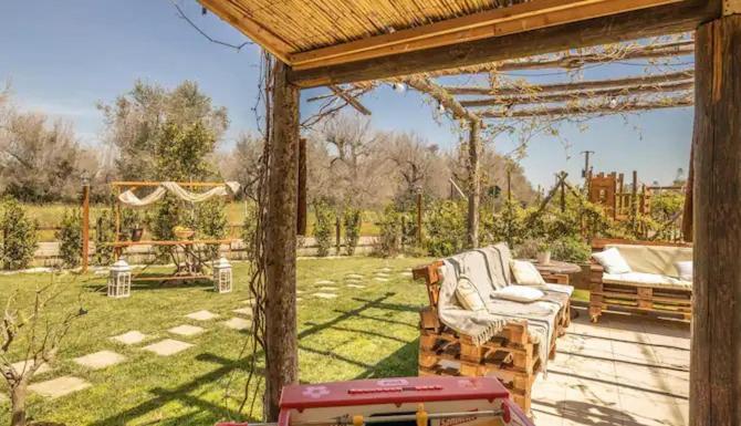 Zahrada ubytování Masseria li Vecchi