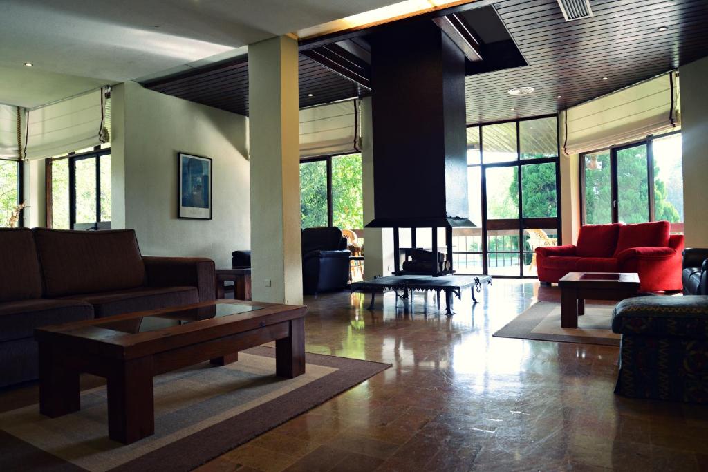 Posezení v ubytování Hotel Baztan