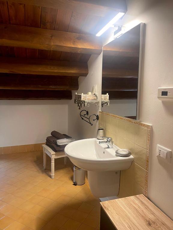 Łazienka w obiekcie Albaspina BioAgriturismo