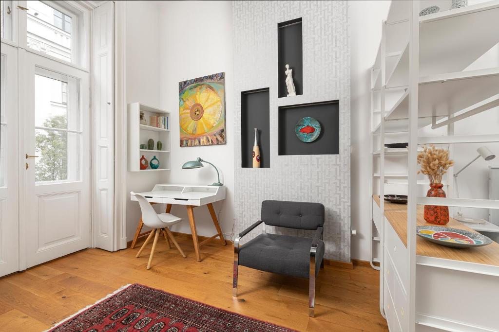 Posedenie v ubytovaní BonBon Style Apartman Budapest