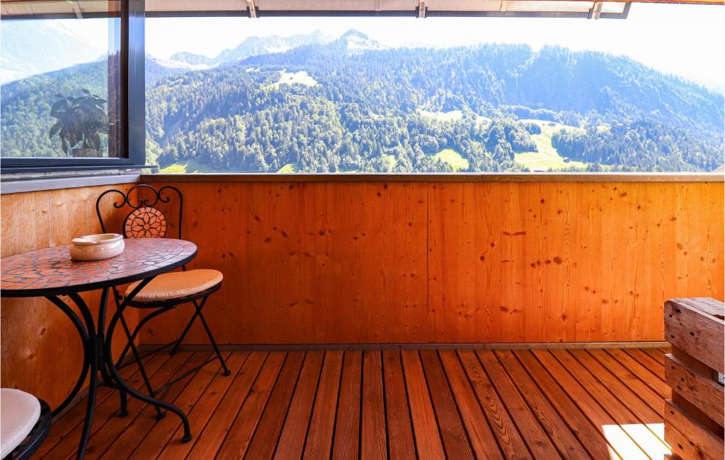 Nespecifikovaný výhled na hory nebo výhled na hory při pohledu z apartmánu