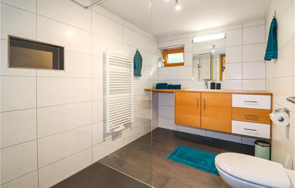 Koupelna v ubytování Ferienwohnung Sonntag