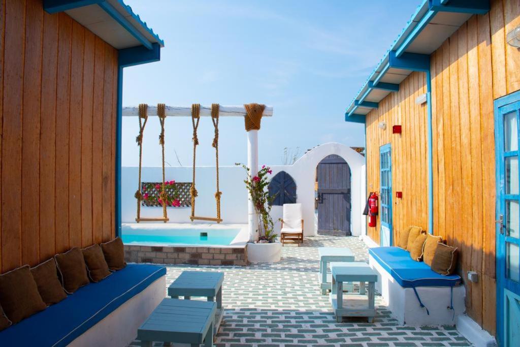 Bazén v ubytování Banan Beach nebo v jeho okolí