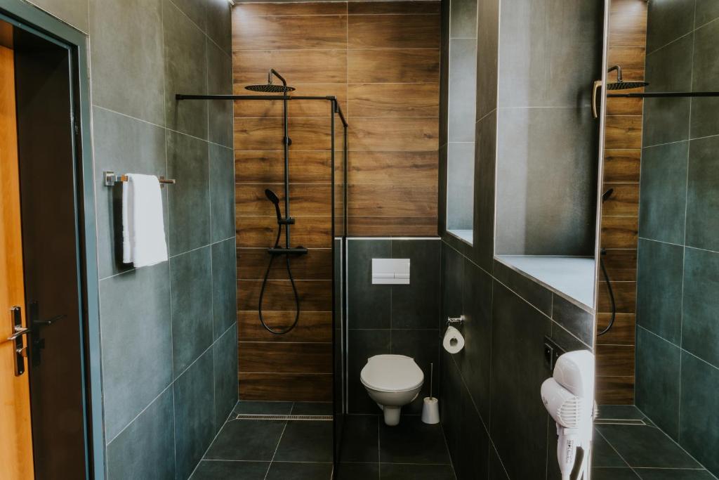 Koupelna v ubytování Wellness Hotel Liberecká Výšina