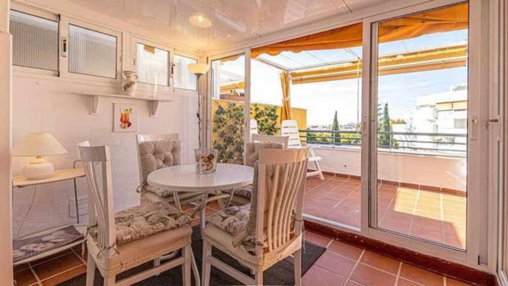Balkon lub taras w obiekcie 797 Holiday Rentals- Luminoso estudio en Arroyo de la Miel